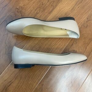 Andrea Carrano Women's Classic Camel Ballet Ballerina Leather Flats Sz 37